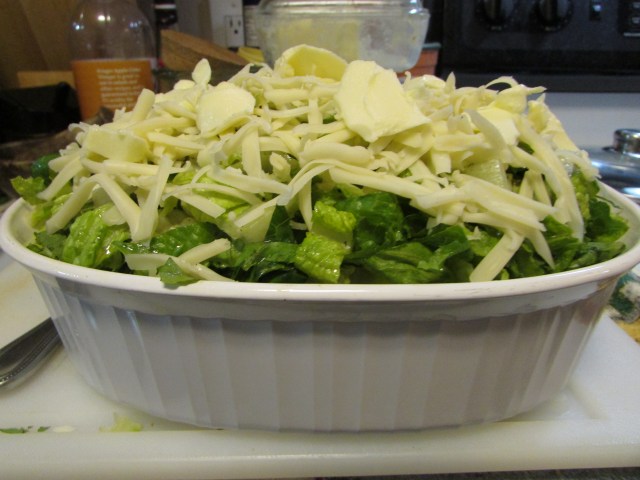 penne-with-lettuce